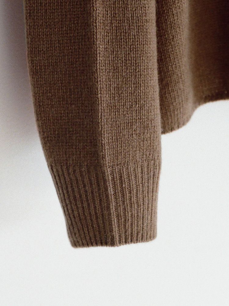 Cashmere Slouch V-neck