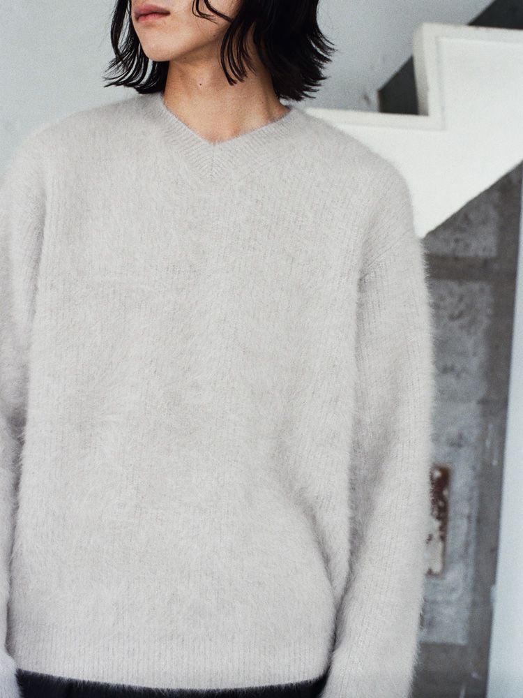 Fox Cashmere V Knit