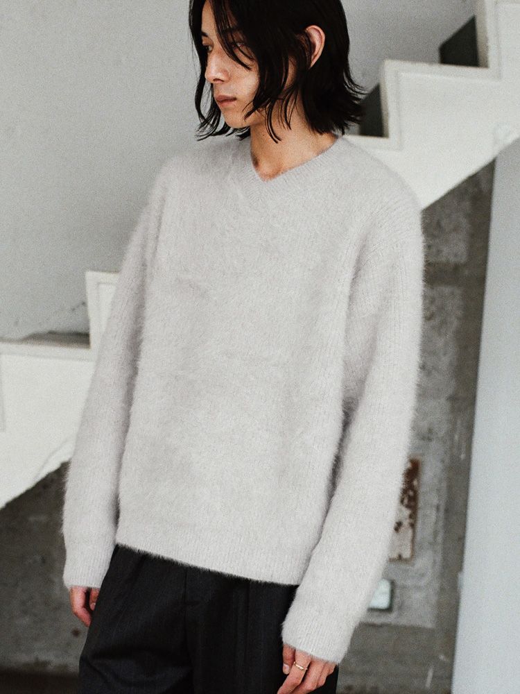 Fox Cashmere V Knit