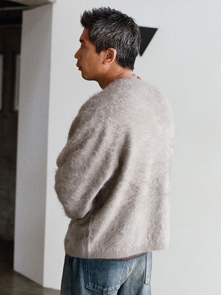 Cashmere Fur Cardigan