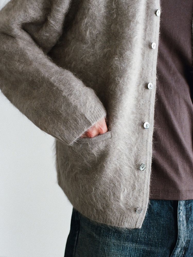 Cashmere Fur Cardigan