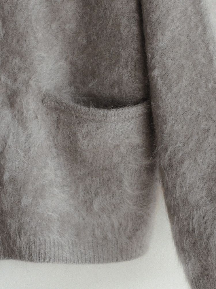 Cashmere Fur Cardigan