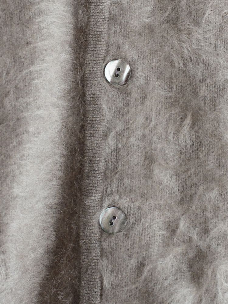 Cashmere Fur Cardigan