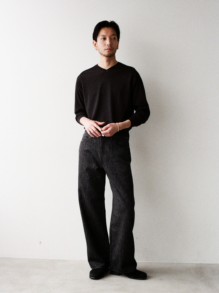 Si/Li/C Heritage Denim Pants