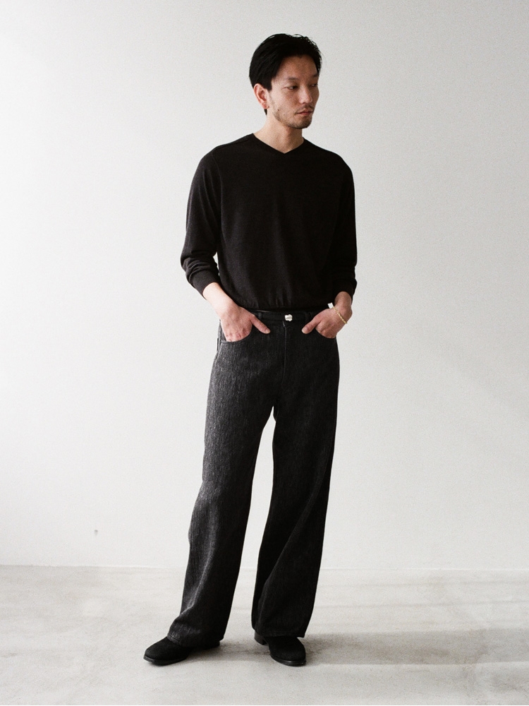 Si/Li/C Heritage Denim Pants