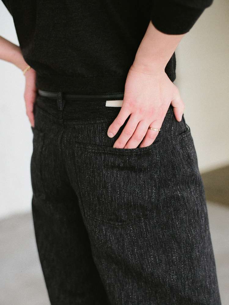 Si/Li/C Heritage Denim Pants
