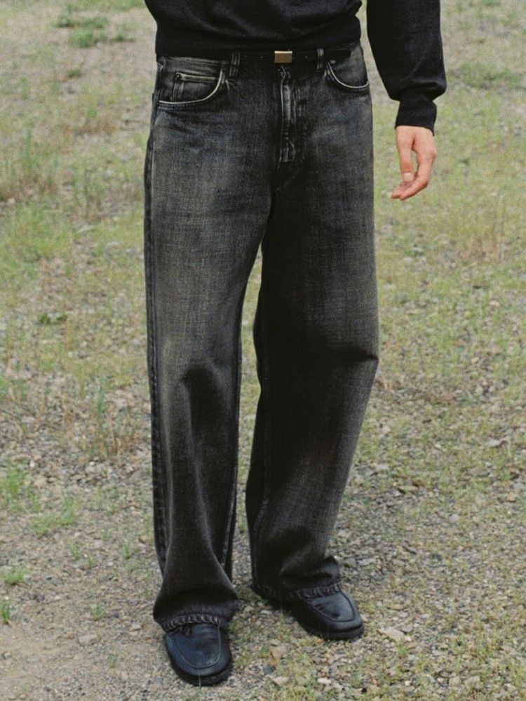 Straight Heritage Denim Pants
