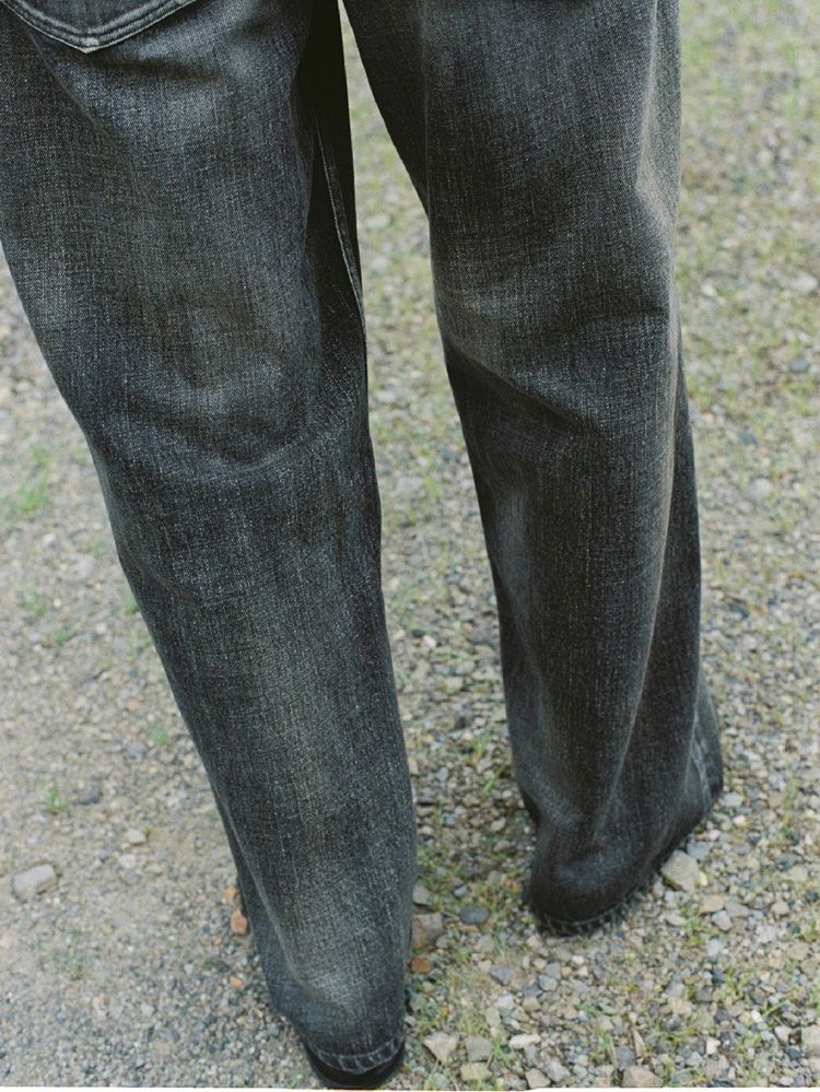 Straight Heritage Denim Pants