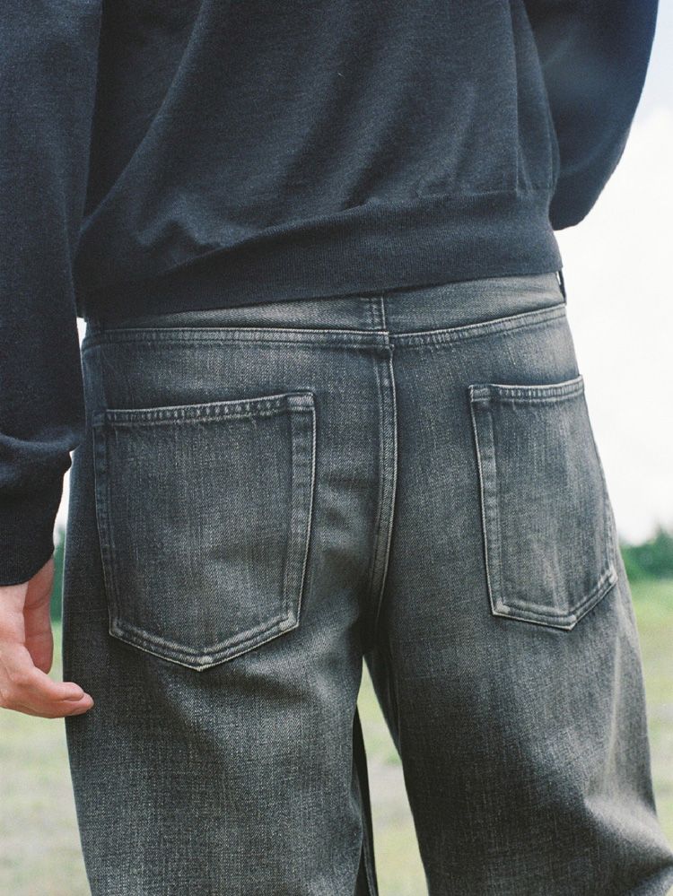 Straight Heritage Denim Pants