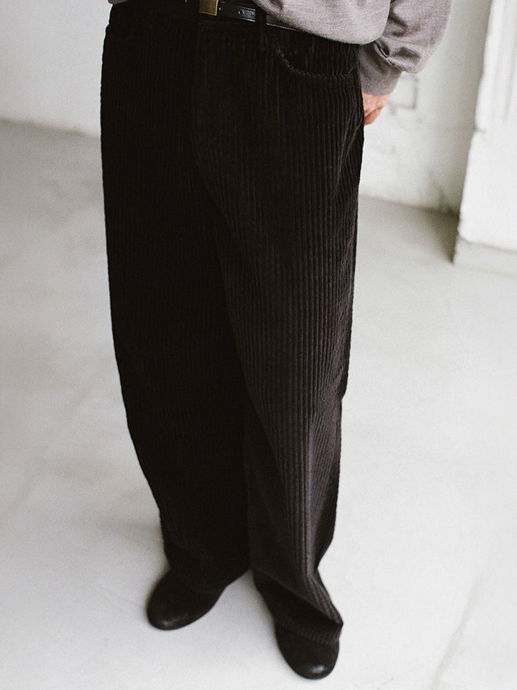 Wide Ridge Washed Corduroy