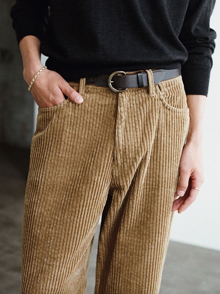 Wide Ridge Washed Corduroy