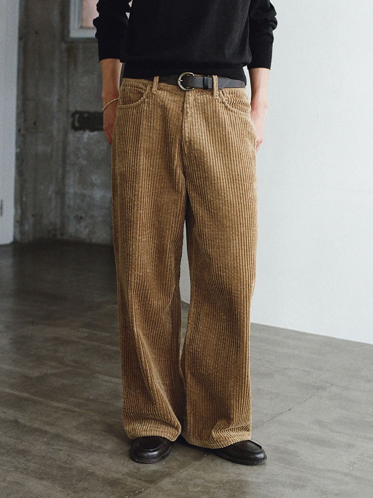 Wide Ridge Washed Corduroy