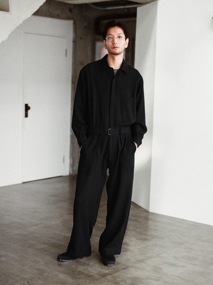 Felted Wool Utility Overall
