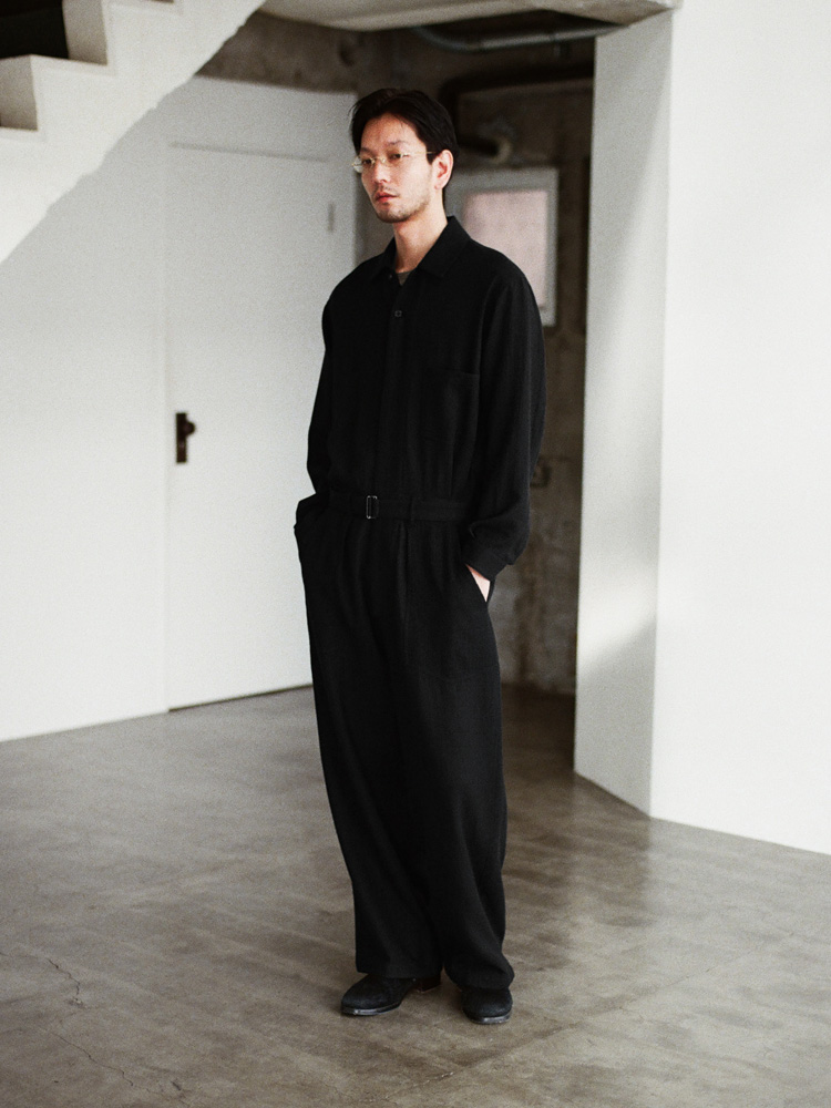 Felted Wool Utility Overall