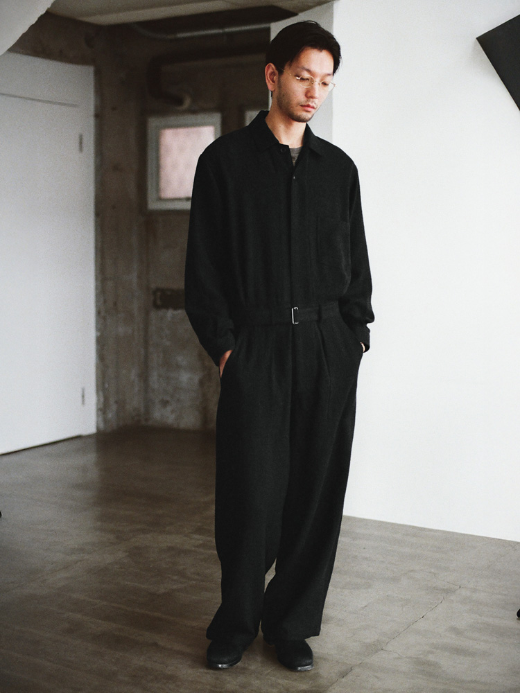 Felted Wool Utility Overall