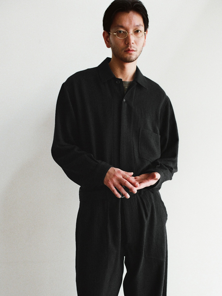 Felted Wool Utility Overall