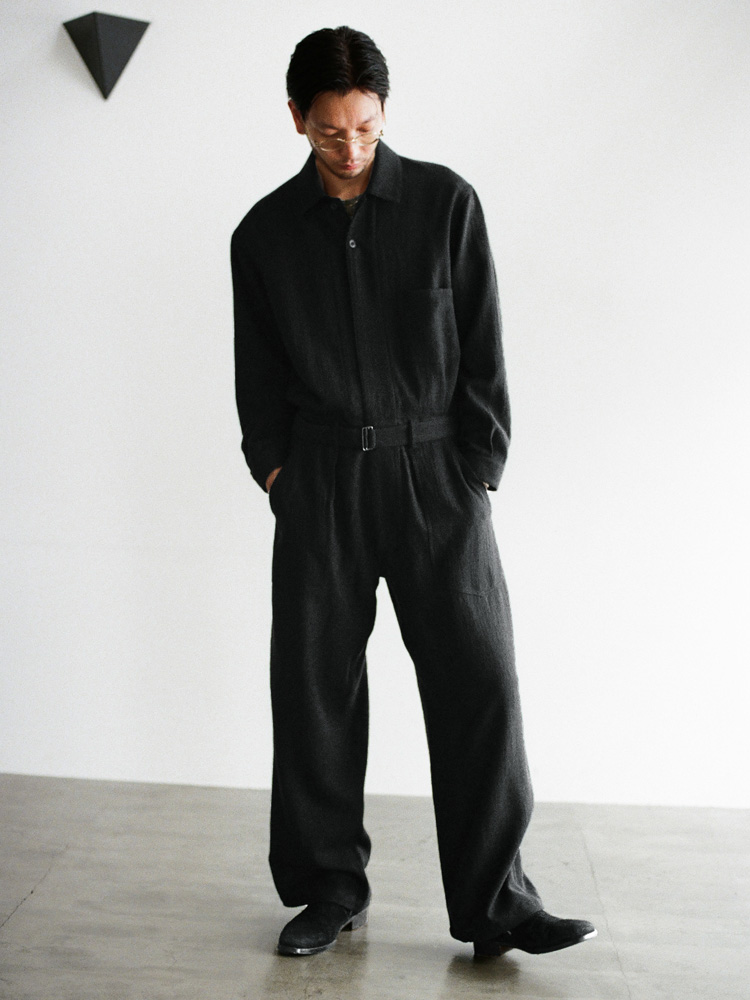 Felted Wool Utility Overall