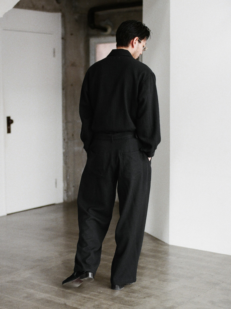 Felted Wool Utility Overall