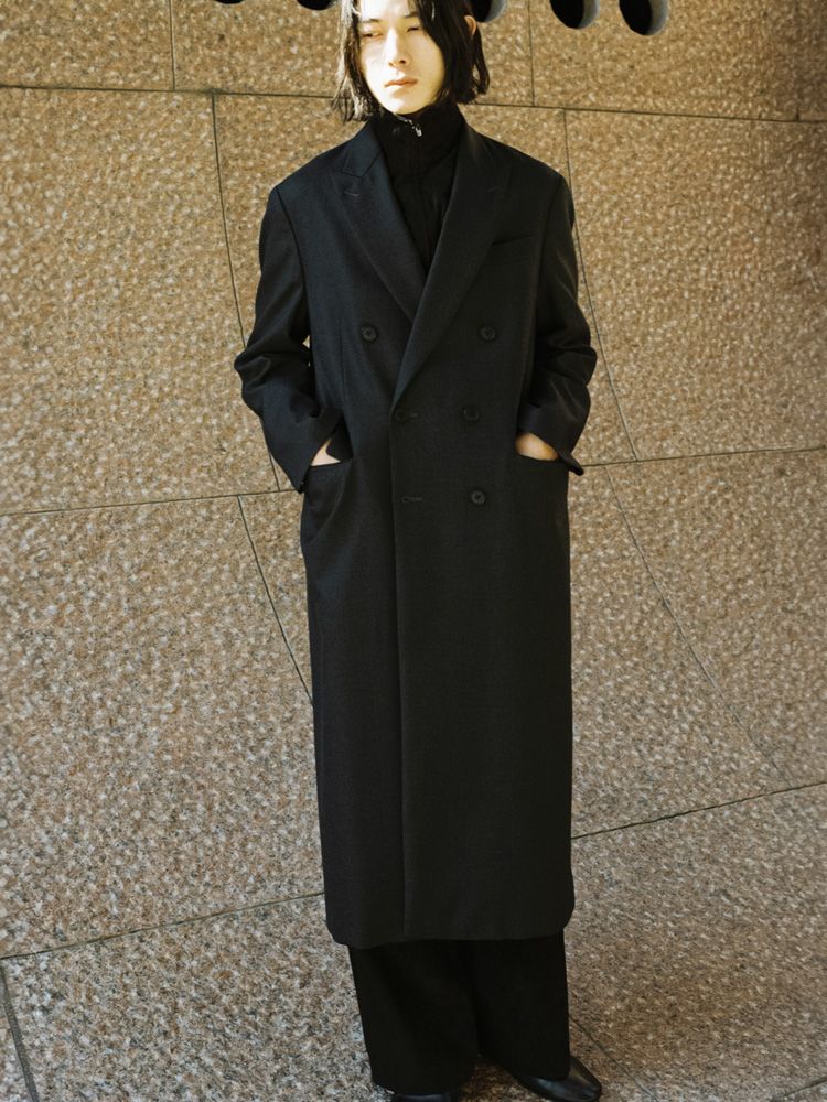 LIDNM DOUBLE BREASTED CHESTER Sサイズ DOUBLE BREASTED CHESTER / 商品詳細ページ / LIDNM / Llife ONLINE