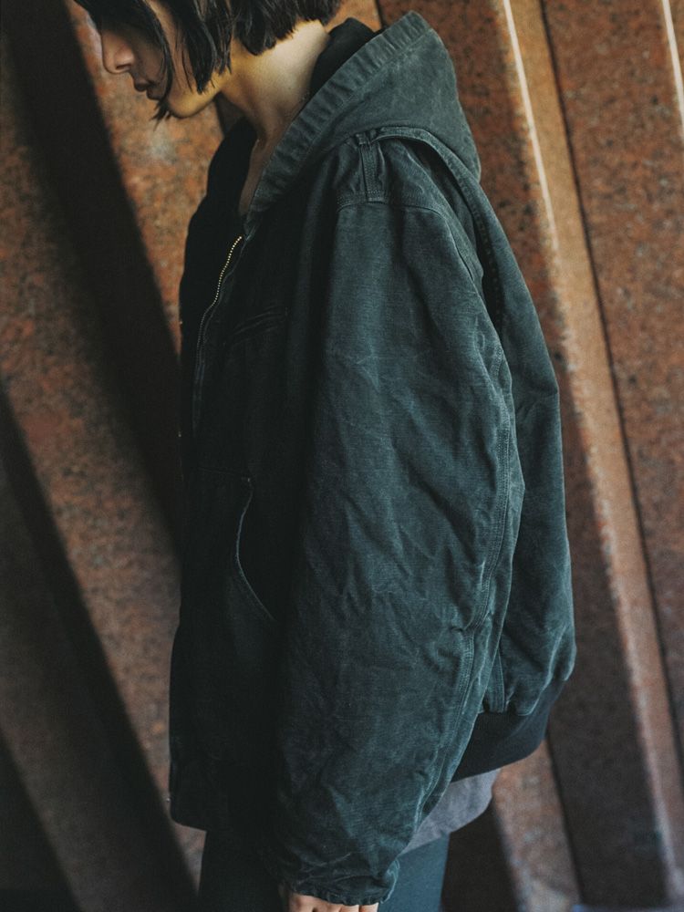 CRACK WASHED ACTIVE JACKET