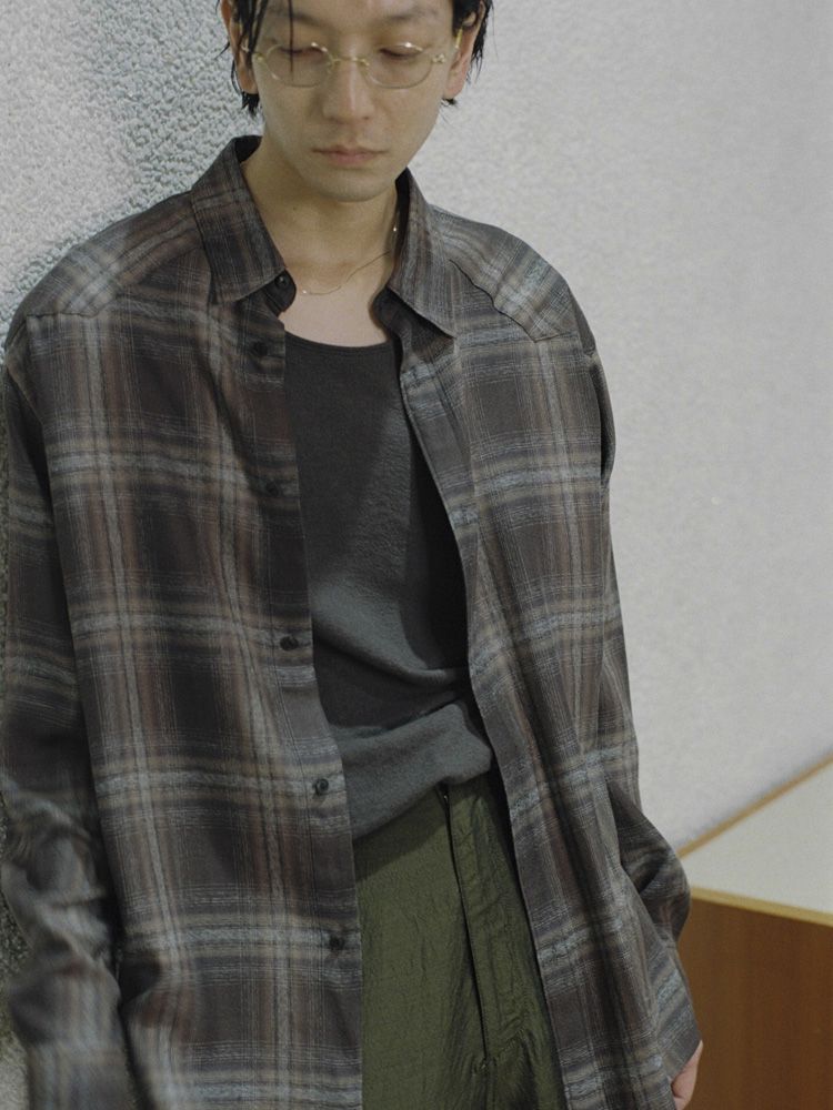 RAYON OMBRE WESTERN SHIRT / 商品詳細ページ / LIDNM / Llife ONLINE