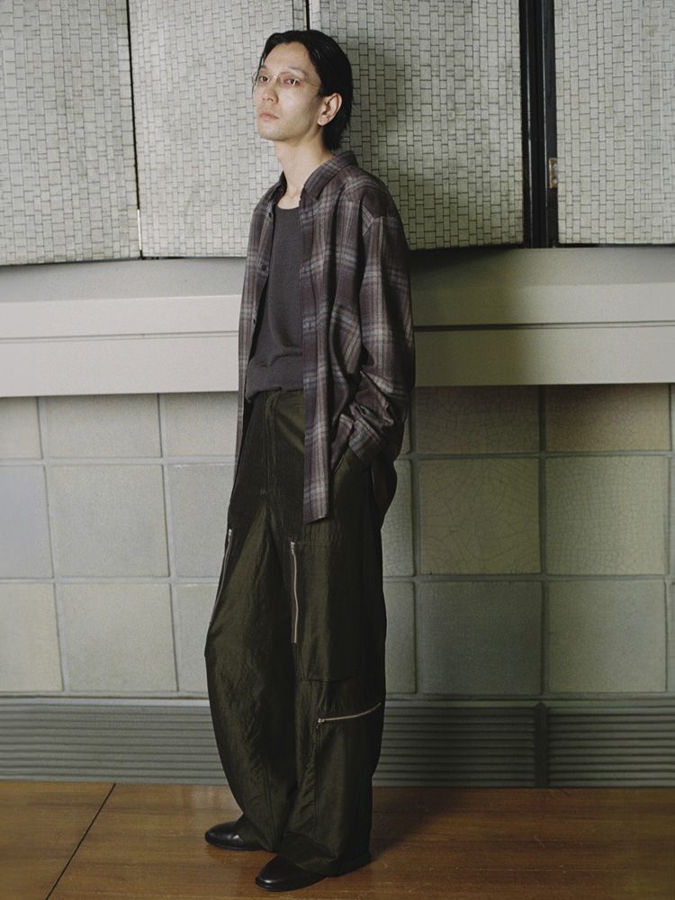 RAYON OMBRE WESTERN SHIRT