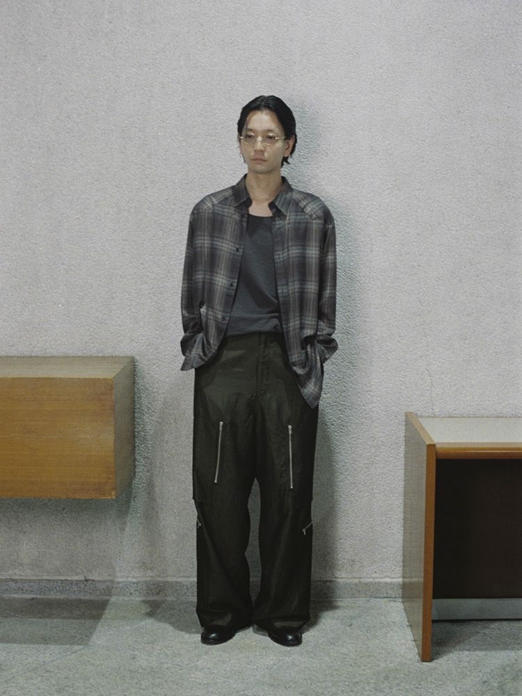 RAYON OMBRE WESTERN SHIRT