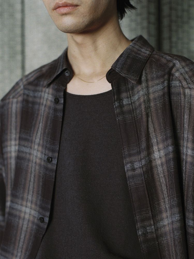 RAYON OMBRE WESTERN SHIRT