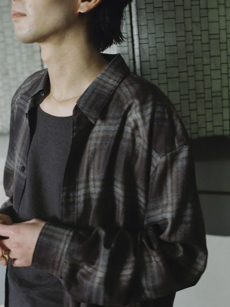 RAYON OMBRE WESTERN SHIRT