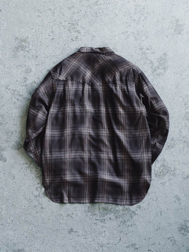 RAYON OMBRE WESTERN SHIRT