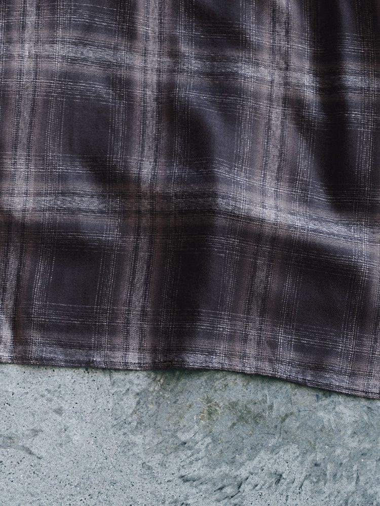 RAYON OMBRE WESTERN SHIRT