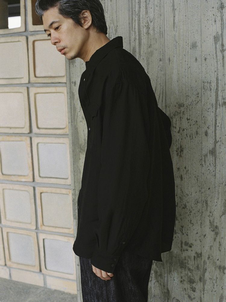 SILK RAYON WESTERN SHIRT