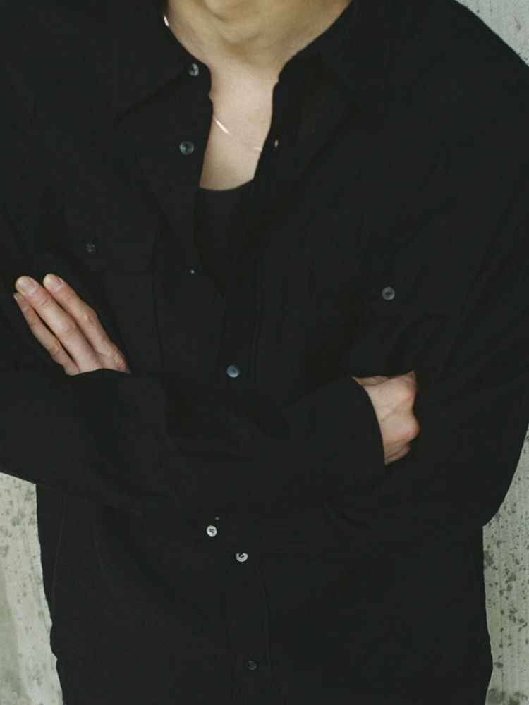 SILK RAYON WESTERN SHIRT