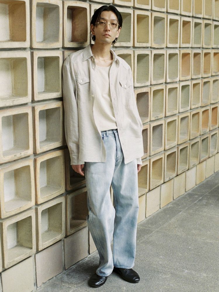 SILK RAYON WESTERN SHIRT