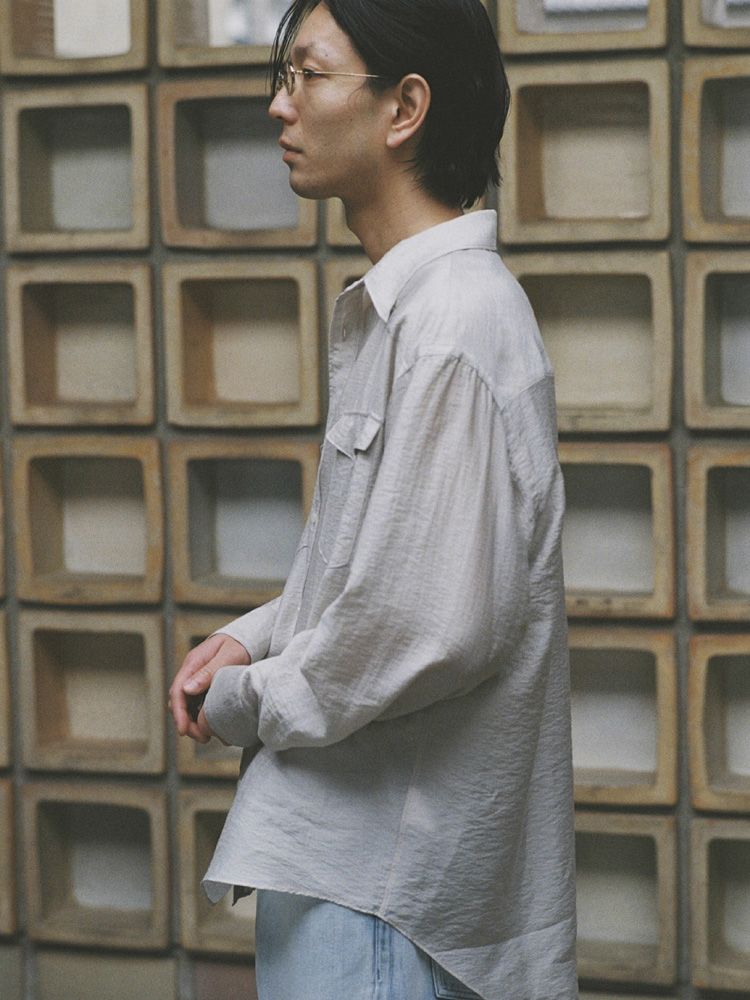 SILK RAYON WESTERN SHIRT