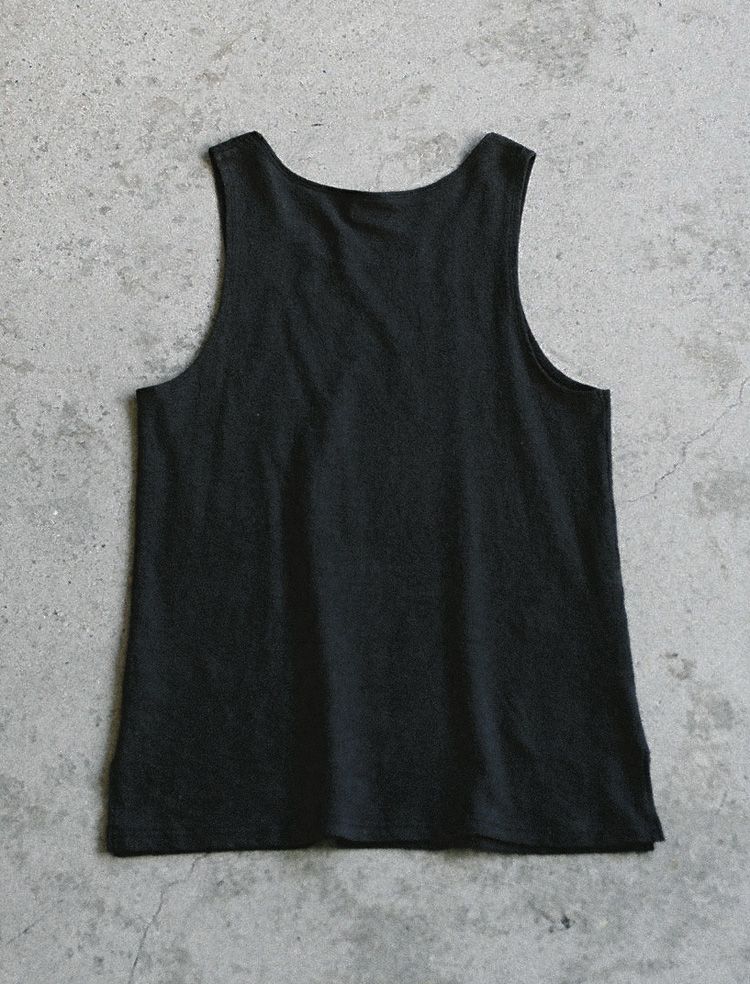 LINEN SLUB TANK TOP