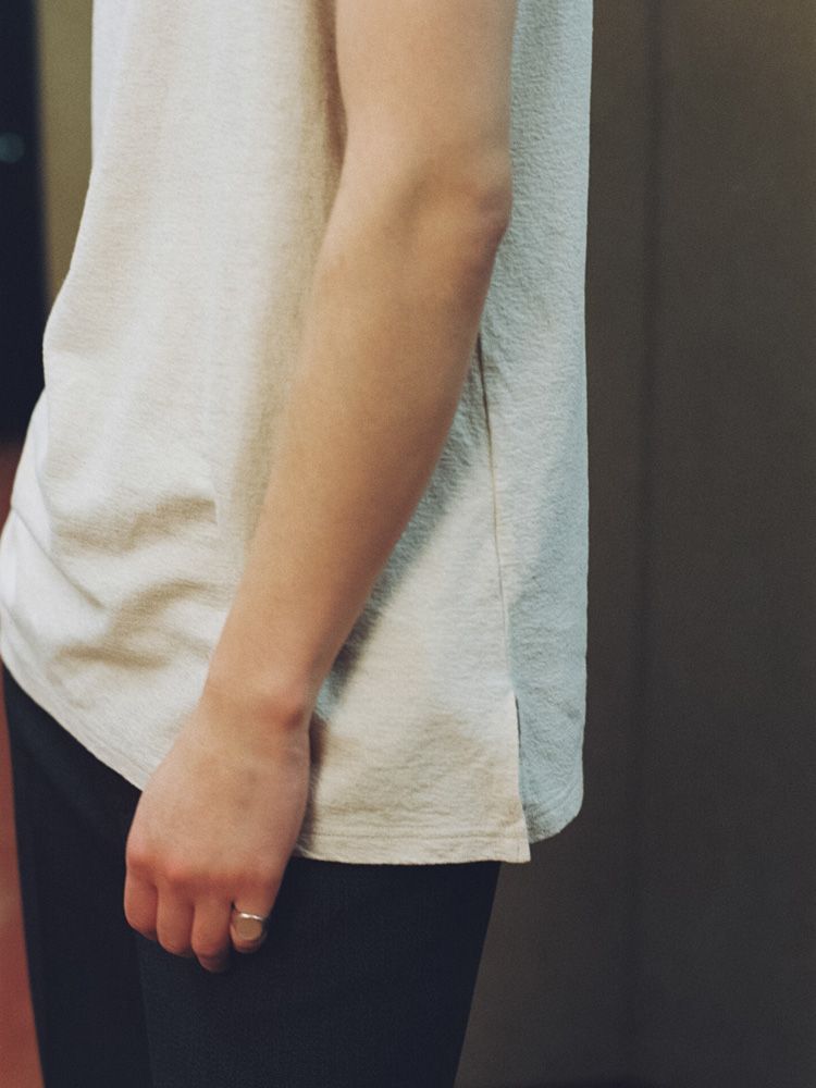 LINEN SLUB TANK TOP