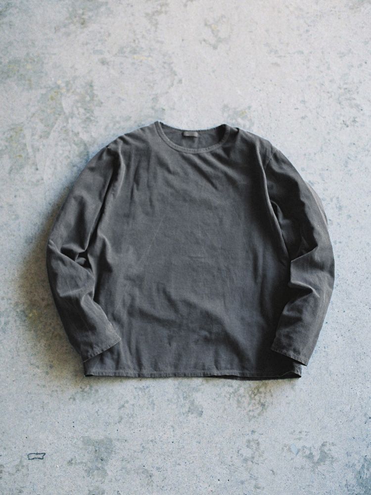 CRACK WASHED L/S TEE