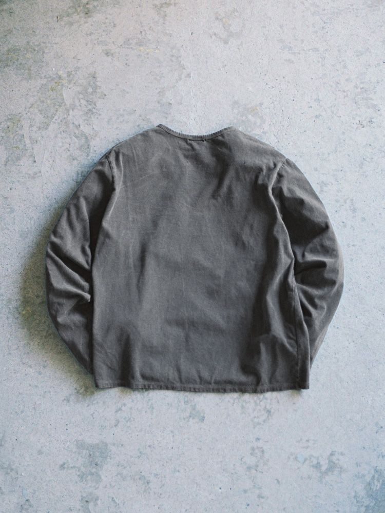 CRACK WASHED L/S TEE