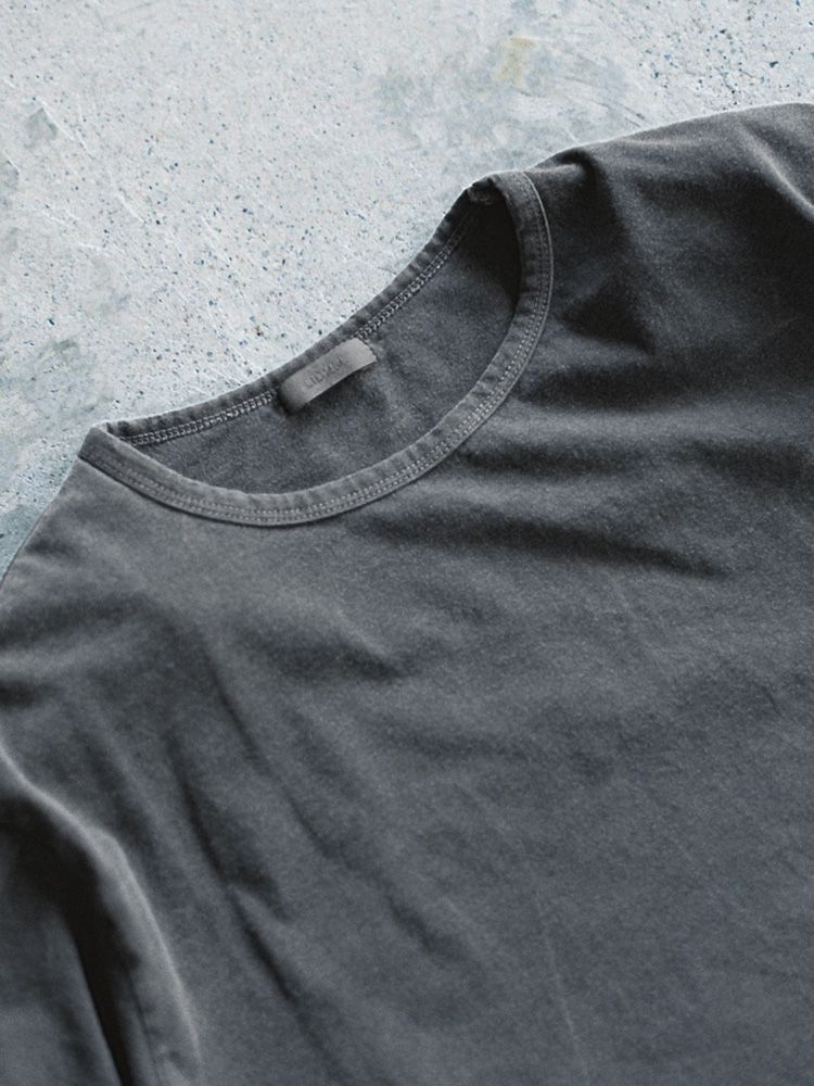 CRACK WASHED L/S TEE