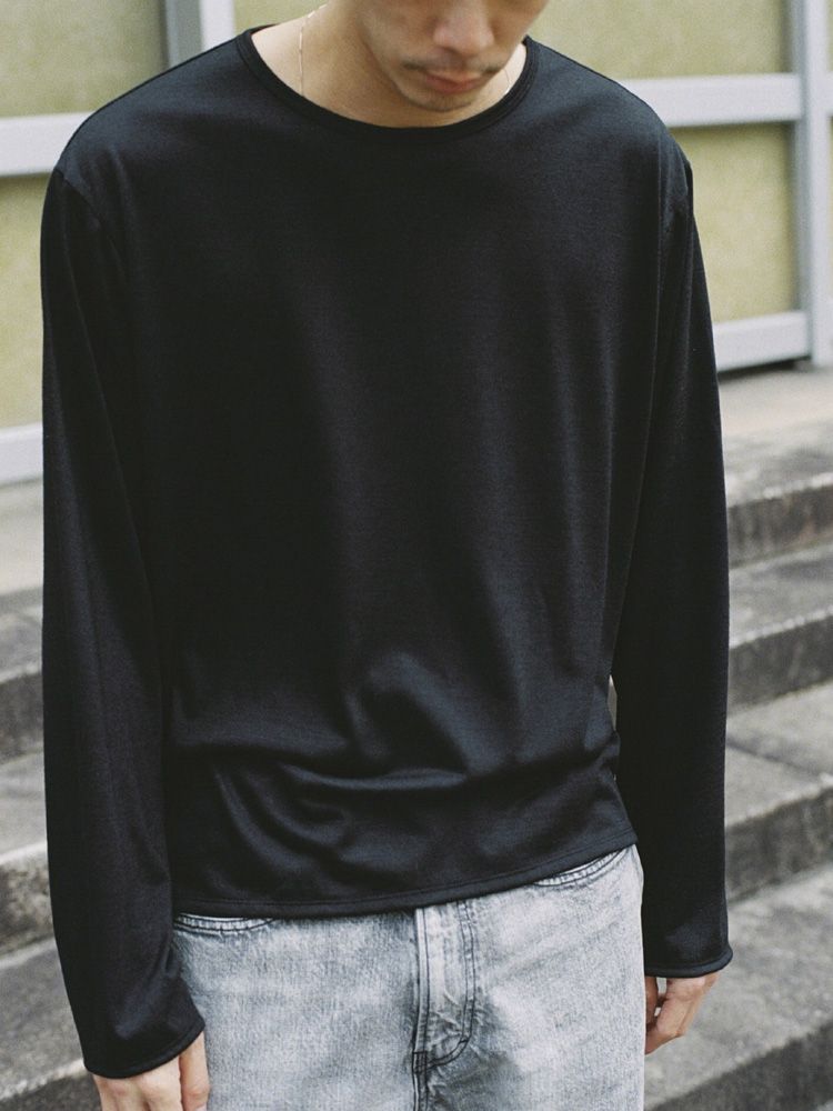 MERINO WOOL L/S TEE