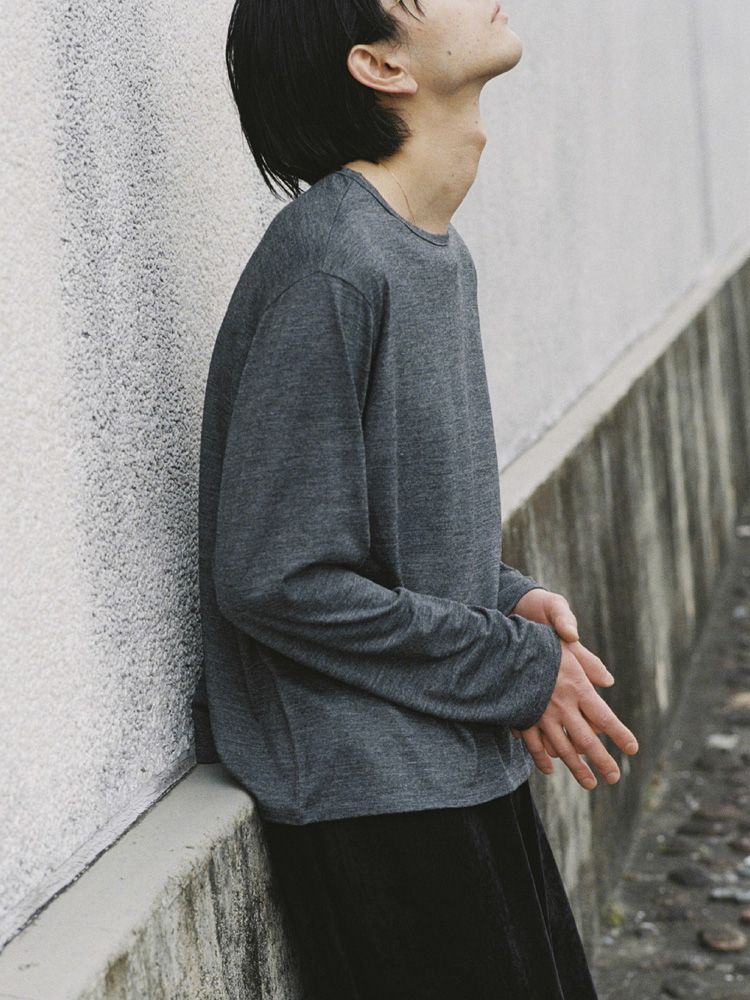 MERINO WOOL L/S TEE
