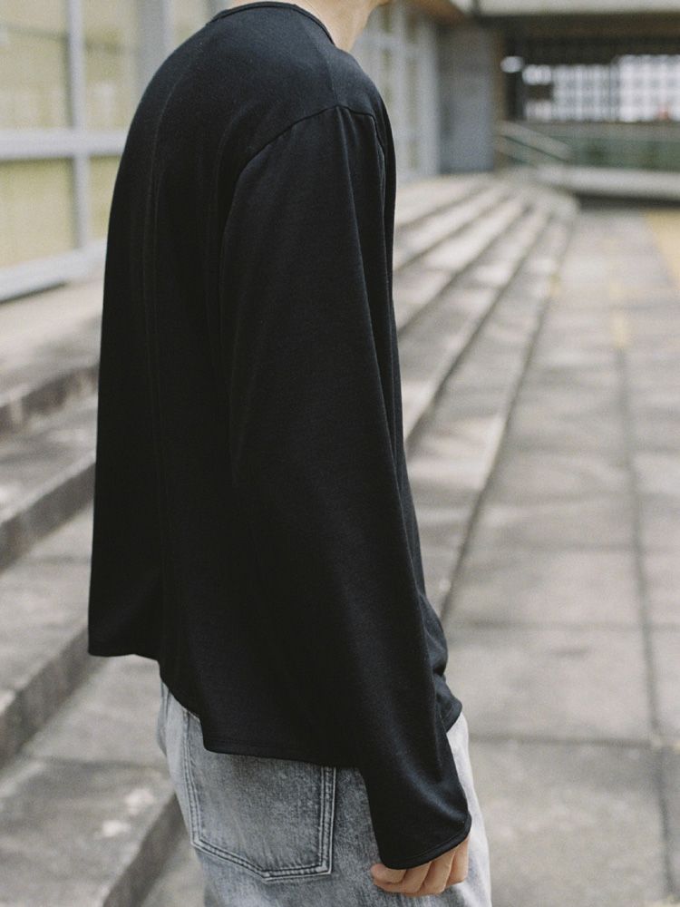 MERINO WOOL L/S TEE