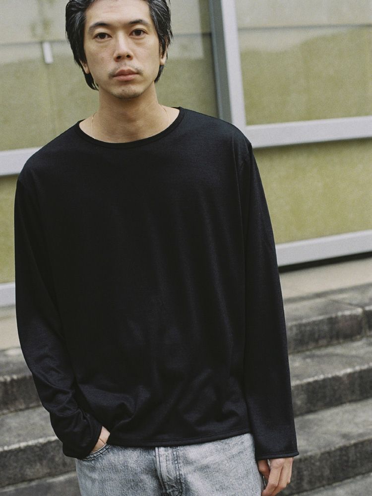 MERINO WOOL L/S TEE
