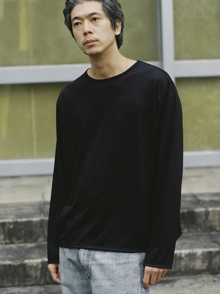 MERINO WOOL L/S TEE