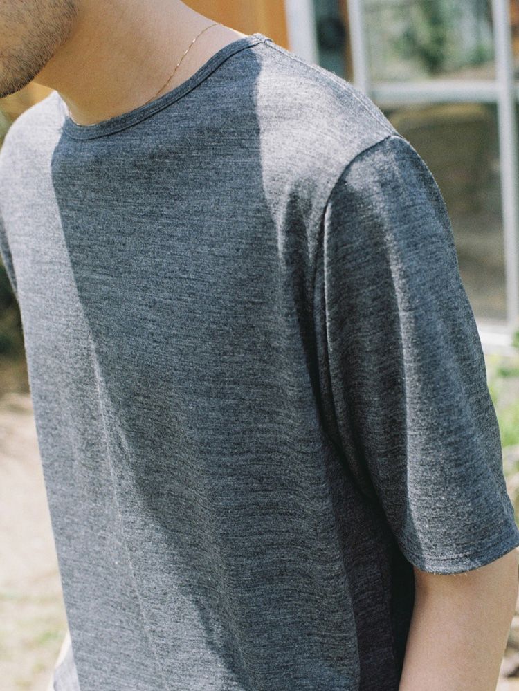 MERINO WOOL BOX TEE
