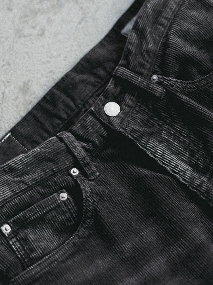 SUNBURN AGED CORDUROY PANTS