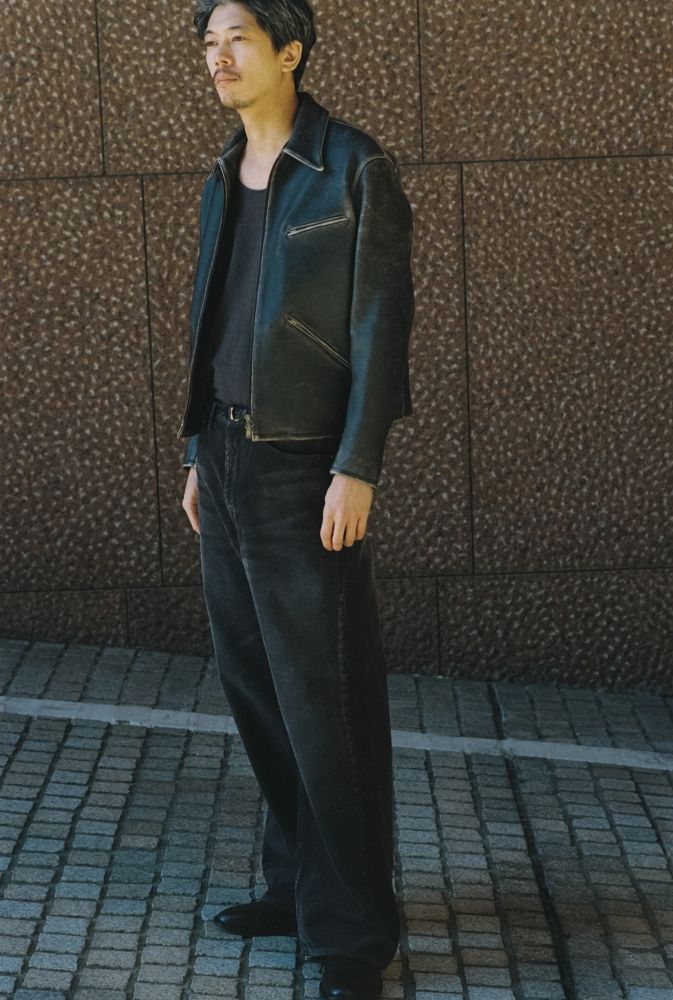 SUNBURN AGED CORDUROY PANTS