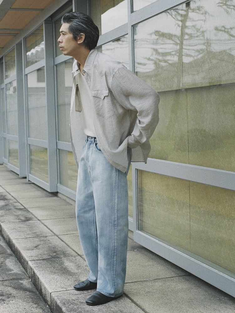 FADED HERITAGE DENIM PANTS