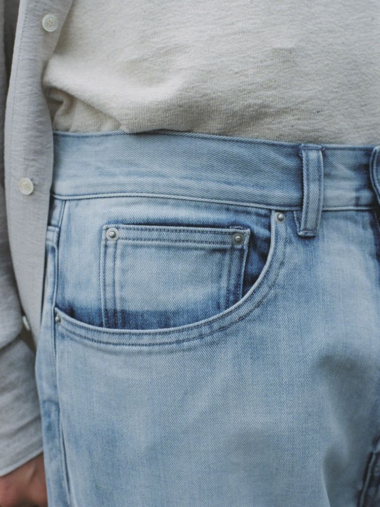 FADED HERITAGE DENIM PANTS